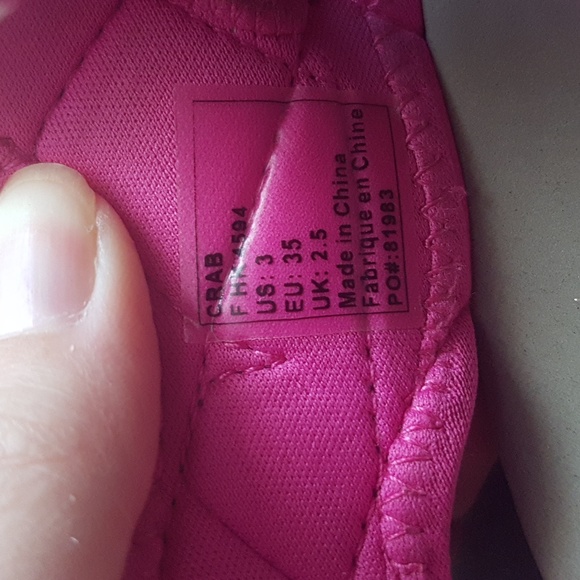 Kamik Crab Pink Purple Black Kids Girls Close-Toe Sandals Size 3 - Picture 7 of 14